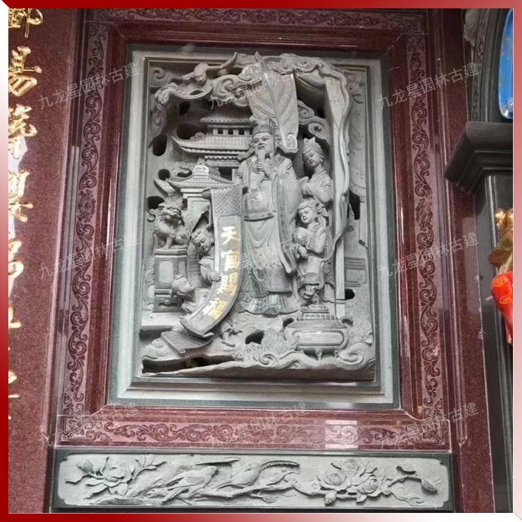 寺廟浮雕石雕壁畫